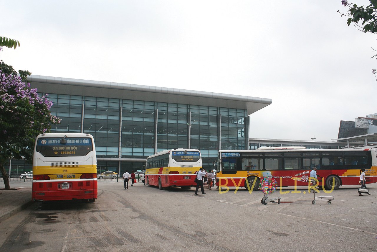 Ханой, Нойбай. Аэропорт Ханой. Автобус до аэропорта Ханой.