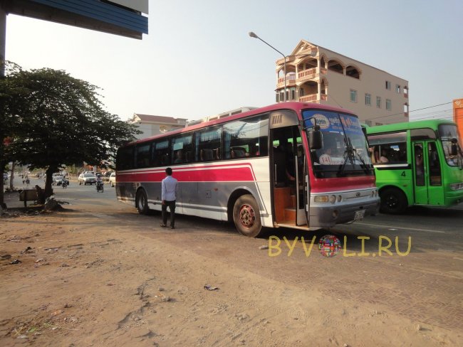 Автобус Сиануквиль - Ко Конг