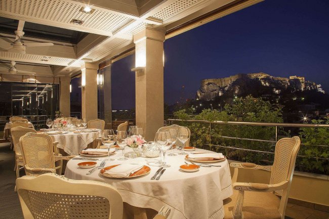 Вид из отеля Electra Palace Hotel Athens