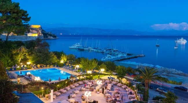 Отель Hotel Corfu Palace