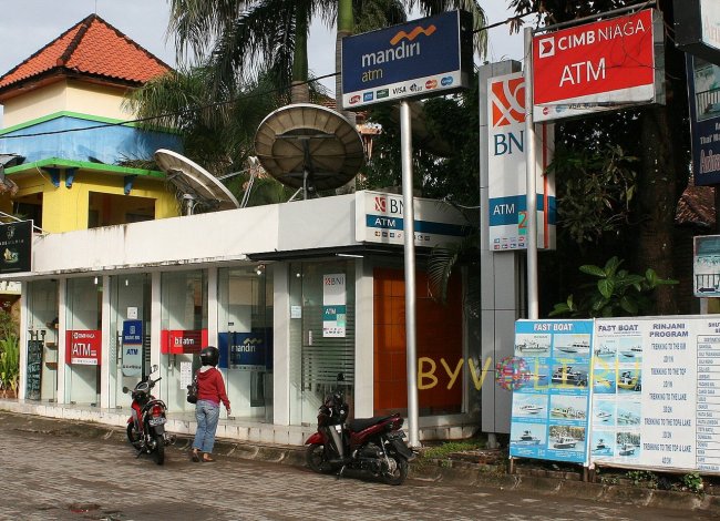 Банкоматы на острове Ломбок