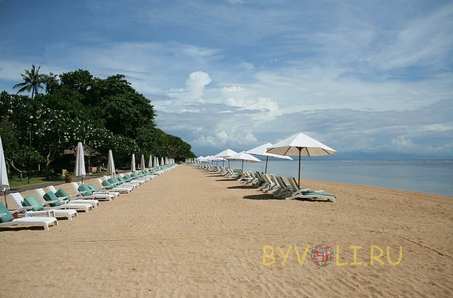 Пляж Санур на острове Бали