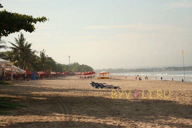 Пляж Легиан на острове Бали