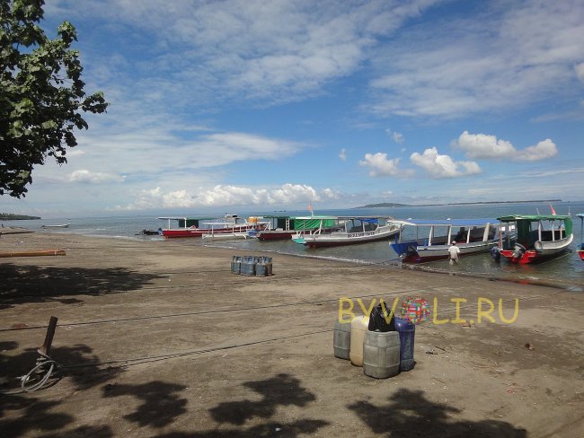 Пристань Бангсал на Ломбоке