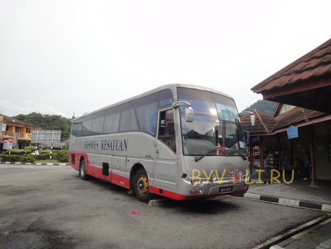Автобус из Куала-Лумпура в Лумут