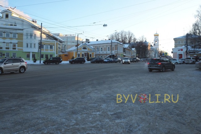 Улица в центре Нижнего Новгорода