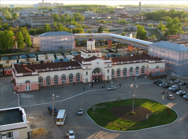 Ж/д вокзал города Йошкар-Ола