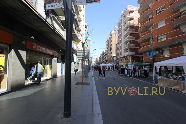 Район Монжуик в Барселоне