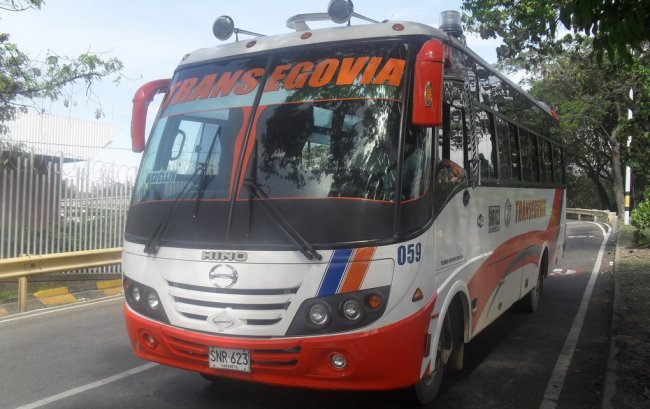Автобус в Сеговию