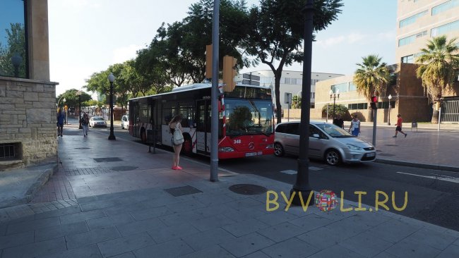 Городской автобус в Таррагоне