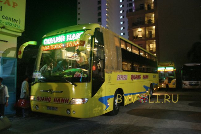 Автобус Нячанг - Дананг