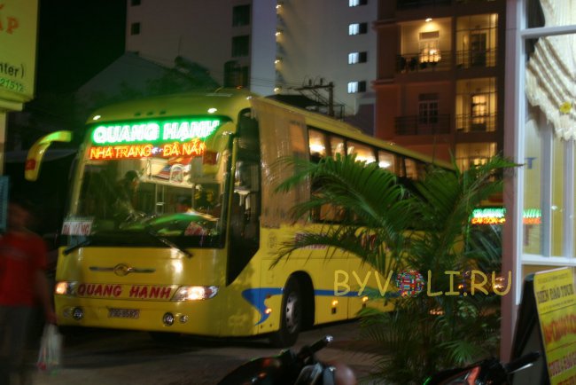 Автобус Дананг - Ньячанг
